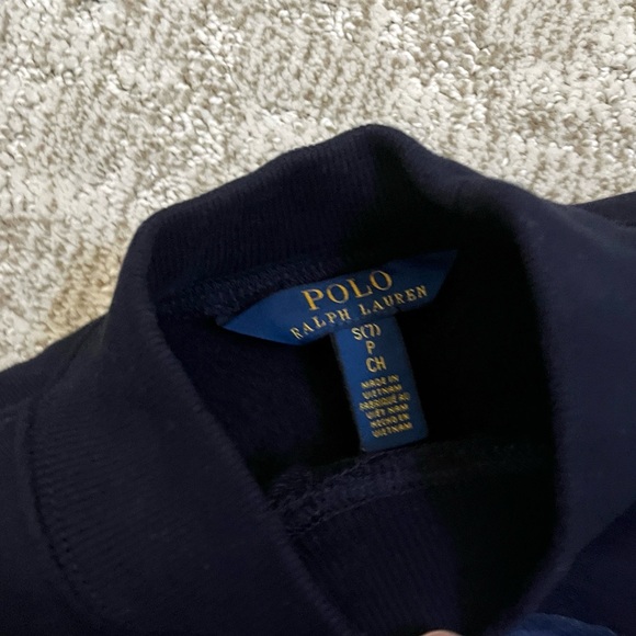 Polo Ralph Lauren Girls’ Polo Bear Fleece Embroidered Sweatshirt Dress—7Y - Picture 7 of 11